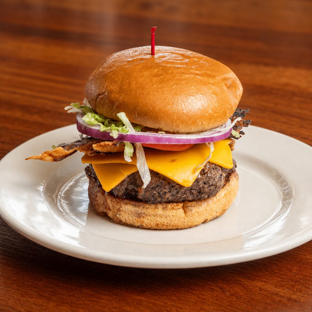 The All-American Burger.